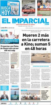 Portada de El Imparcial (Mexico)