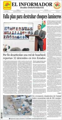 Portada de El Informador (México)