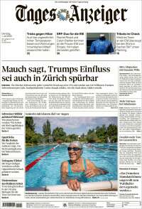 Portada de Tages-Anzeiger (Suisse)