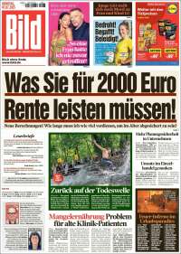 Portada de Bild (Germany)