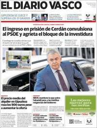 Portada de Diario Vasco (España)