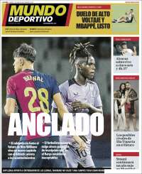 Portada de Mundo Deportivo Bizkaia (Espagne)