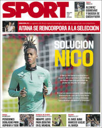 Portada de Sport (Espagne)