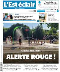Portada de L'Est Eclair (France)
