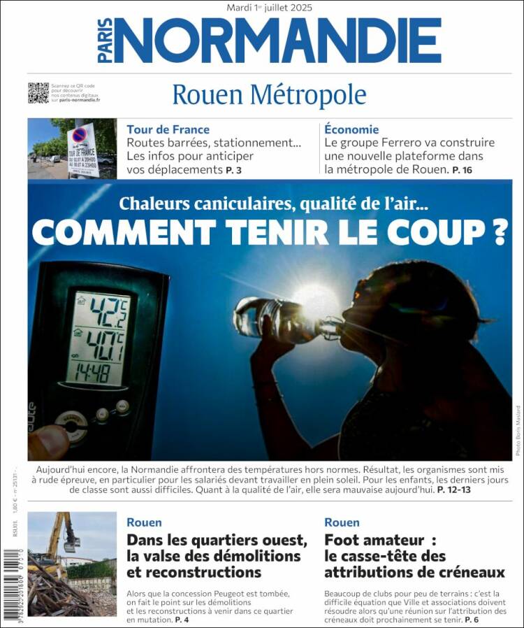 Portada de Paris Normandie (France)