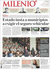 Portada de Milenio de León (México)