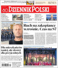 Portada de Dziennik (Polonia)