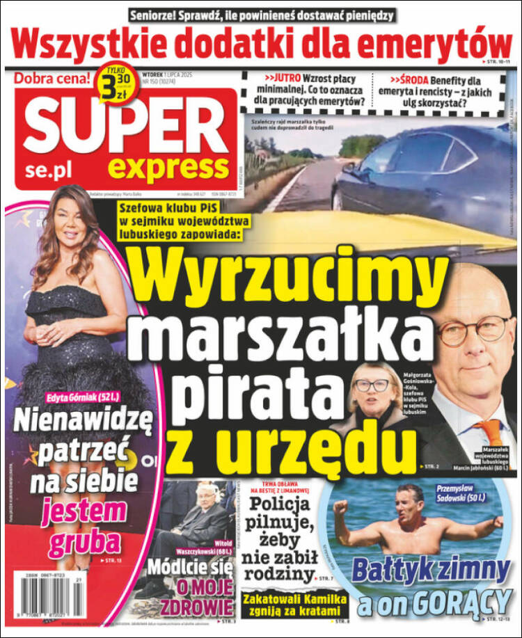 Portada de Super Express (Poland)