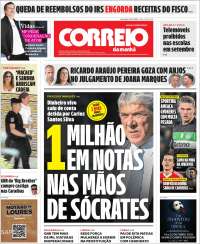 Portada de Correio da Manhã (Portugal)