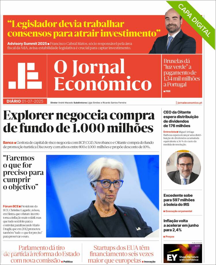 Portada de Oje (Portugal)