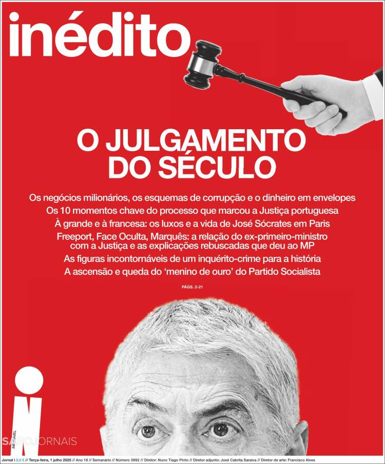 Portada de I - informação (Portugal)
