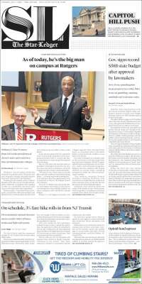 Portada de Star-Ledger (États-Unis)