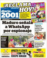 Portada de 2001 - Dosmiluno (Venezuela)