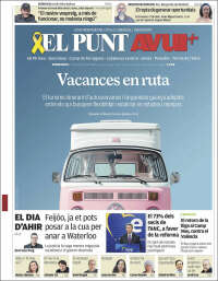 Portada de El Punt Avui (Spain)