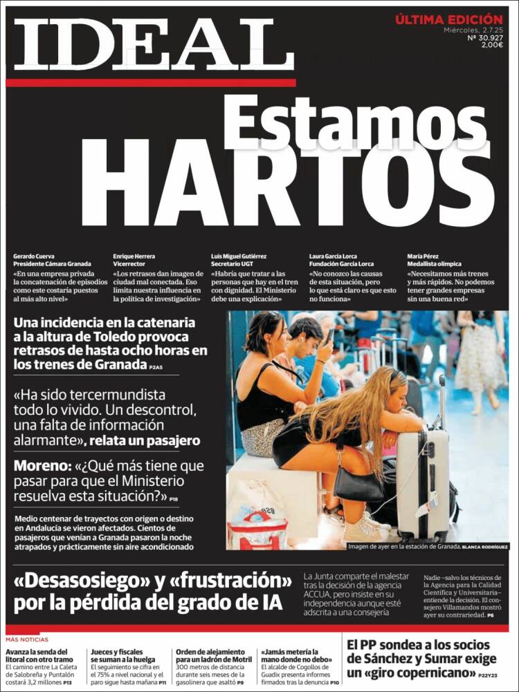 Portada de Ideal (España)