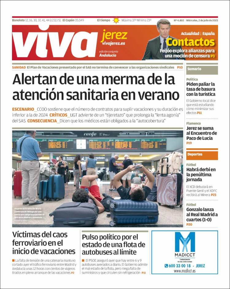 Portada de Información - Jerez (Espagne)