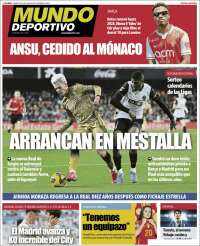 Portada de Mundo Deportivo Gipuzkoa (Spain)