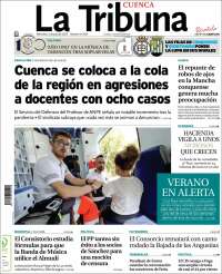 Portada de La Tribuna de Cuenca (Espagne)