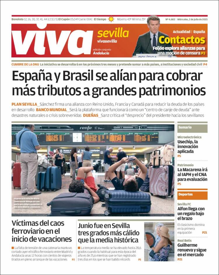 Portada de Viva Sevilla (Espagne)