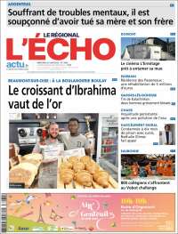 Portada de L'Echo de la Haute-Vienne (France)