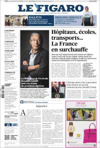 Portada de Le Figaro (France)