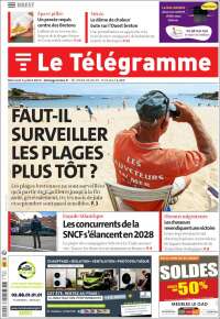 Portada de Télégramme (France)