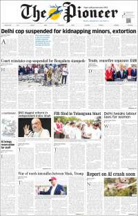 Portada de The Pioneer (Inde)