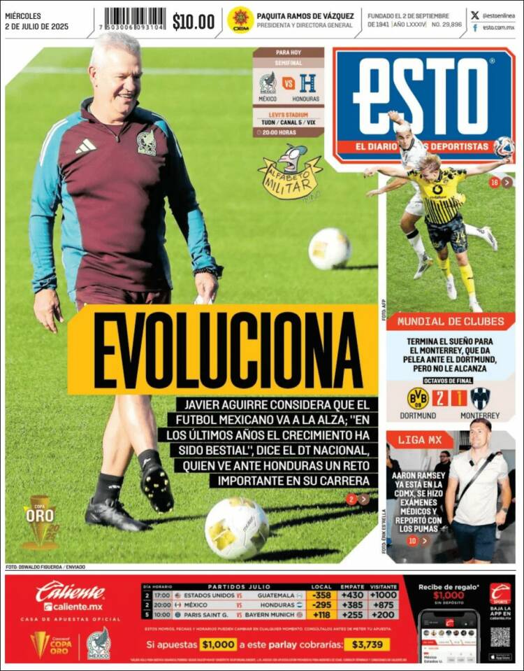 Portada de Esto (México)