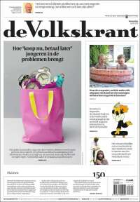 Portada de De Volkskrant (Países Bajos)