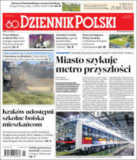 Portada de Dziennik (Pologne)