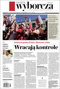 Portada de Gazeta Wyborcza (Pologne)