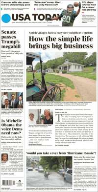 Portada de USA Today (USA)
