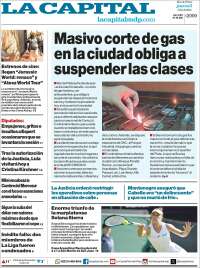 Portada de Diario La Capital - Mar del Plata (Argentina)