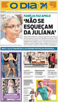 Portada de O Dia (Brasil)