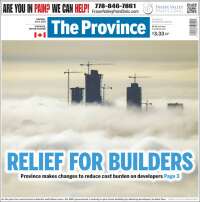 Portada de The Province (Canada)