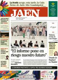 Portada de Diario Jaén (España)