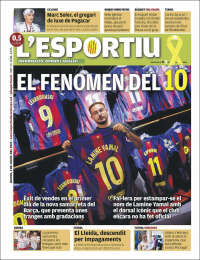 Portada de L'Esportiu (Spain)