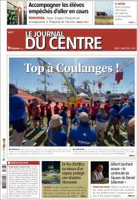 Portada de Le Journal du Centre (France)