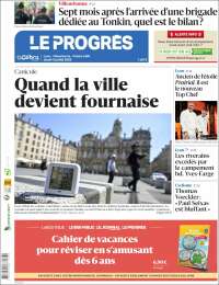 Portada de Progres de Fecamp (Francia)