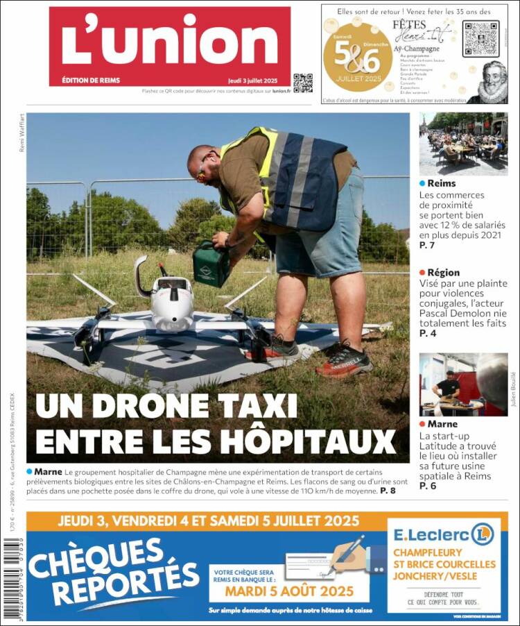 Portada de L'Union (France)