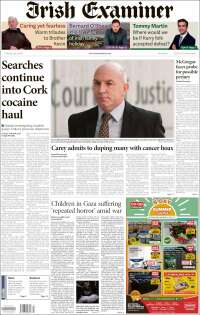 Portada de Irish Examiner (Ireland)