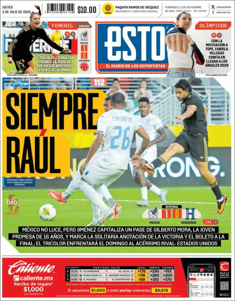 Portada de Esto (Mexico)