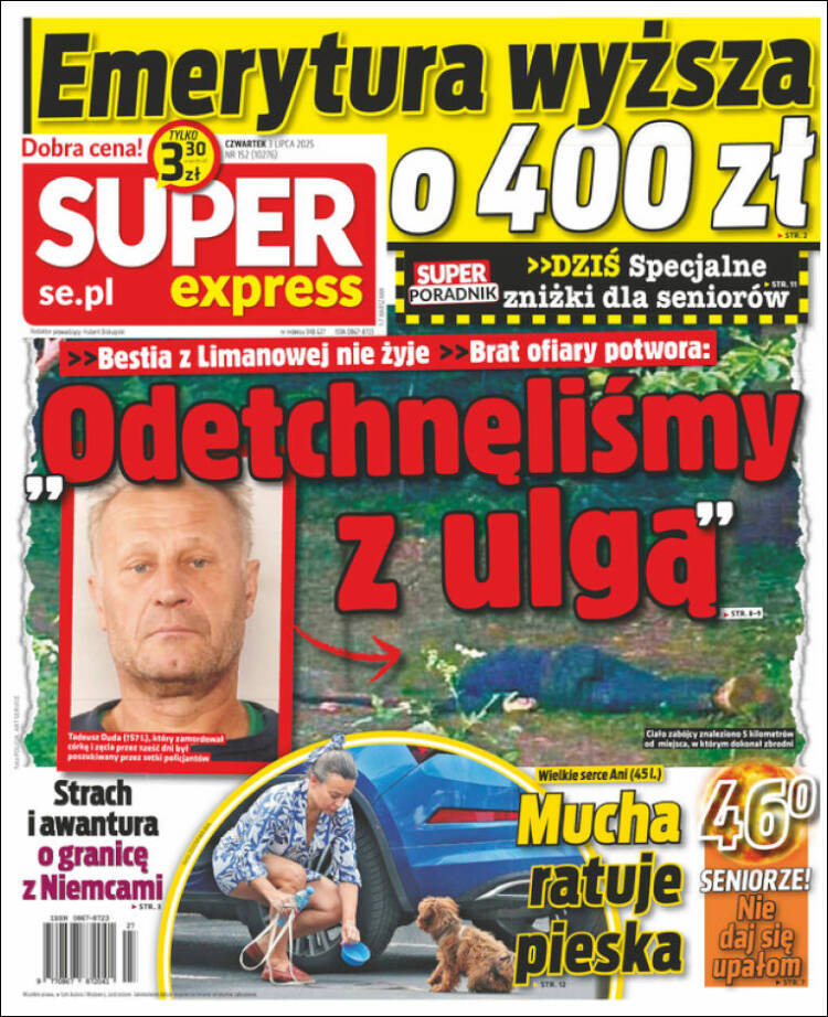 Portada de Super Express (Polonia)