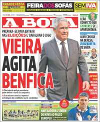 Portada de A Bola (Portugal)