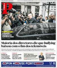 Portada de Público (Portugal)