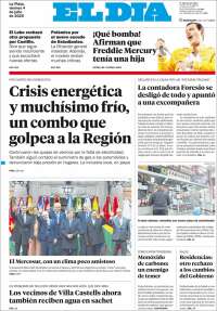 Portada de El Día de la Plata (Argentina)