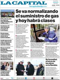 Portada de Diario La Capital - Mar del Plata (Argentina)