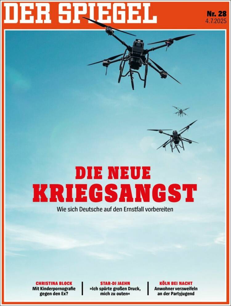 Portada de Der Spiegel (Alemania)