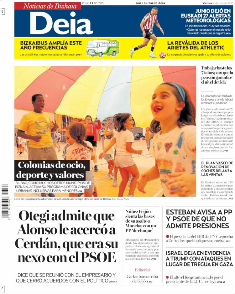 Portada de Deia (España)