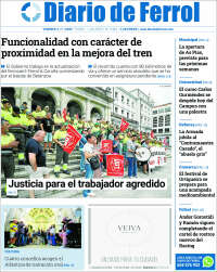 Portada de Diario de Ferrol (Spain)